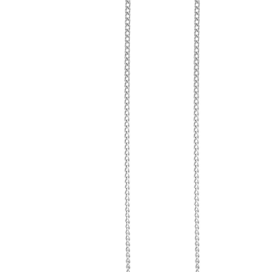Sterling Silver Curb Chain 18"